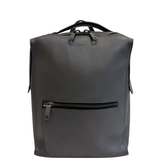 Fendi Backpack Leather Gray