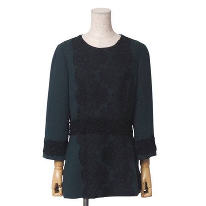 Dolce & Gabbana Tunic 44 Lace Decoration 3/4 Sleeve Top