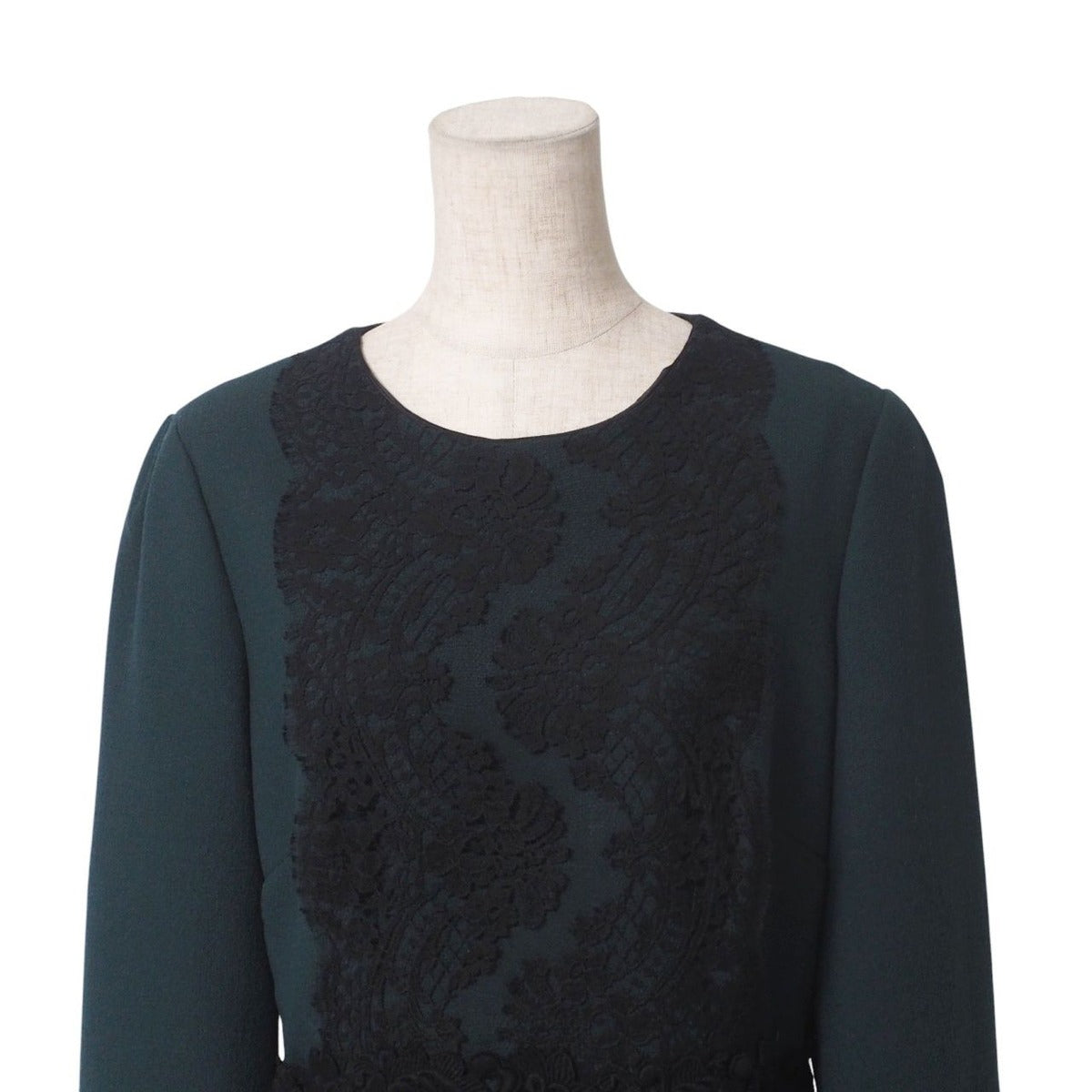 Dolce & Gabbana Tunic 44 Lace Decoration 3/4 Sleeve Top — view 3