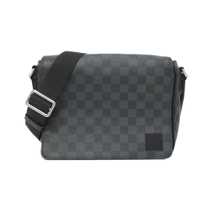 Louis Vuitton Damier Graphite District PM Shoulder Bag