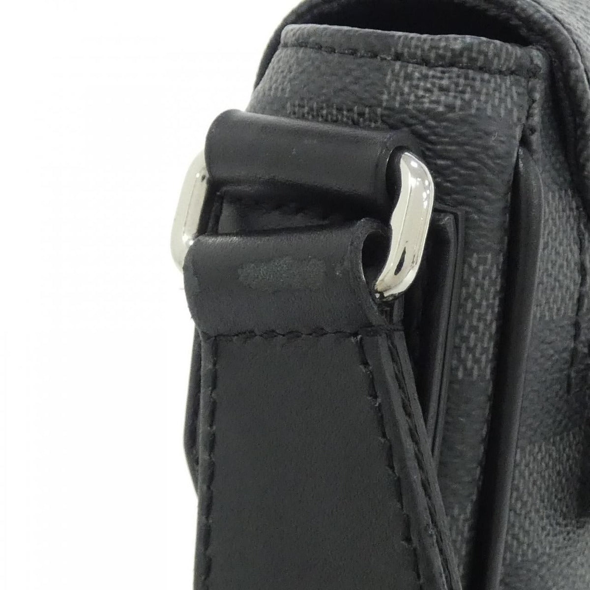 Louis Vuitton Damier Graphite District PM Shoulder Bag — view 6