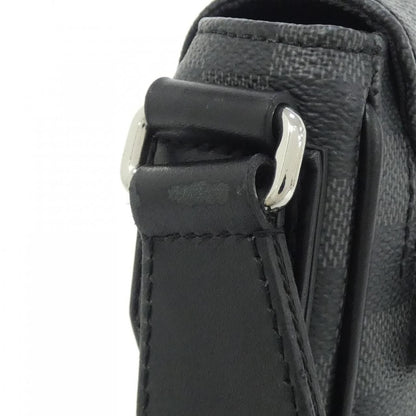 Louis Vuitton Damier Graphite District PM Shoulder Bag — view 6