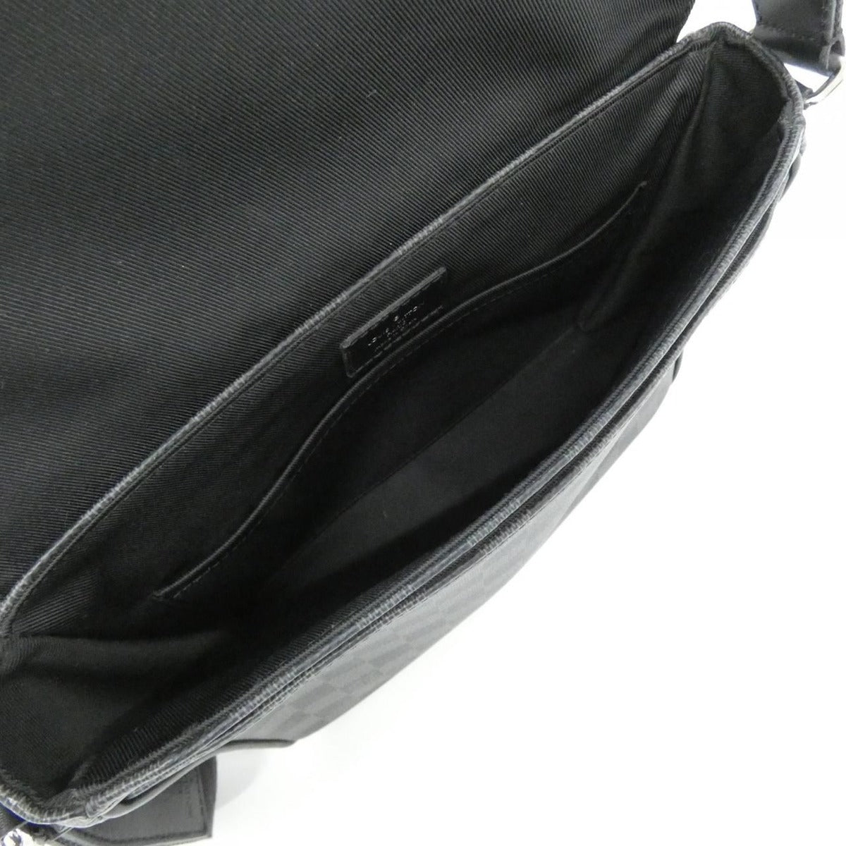 Louis Vuitton Damier Graphite District PM Shoulder Bag — view 8