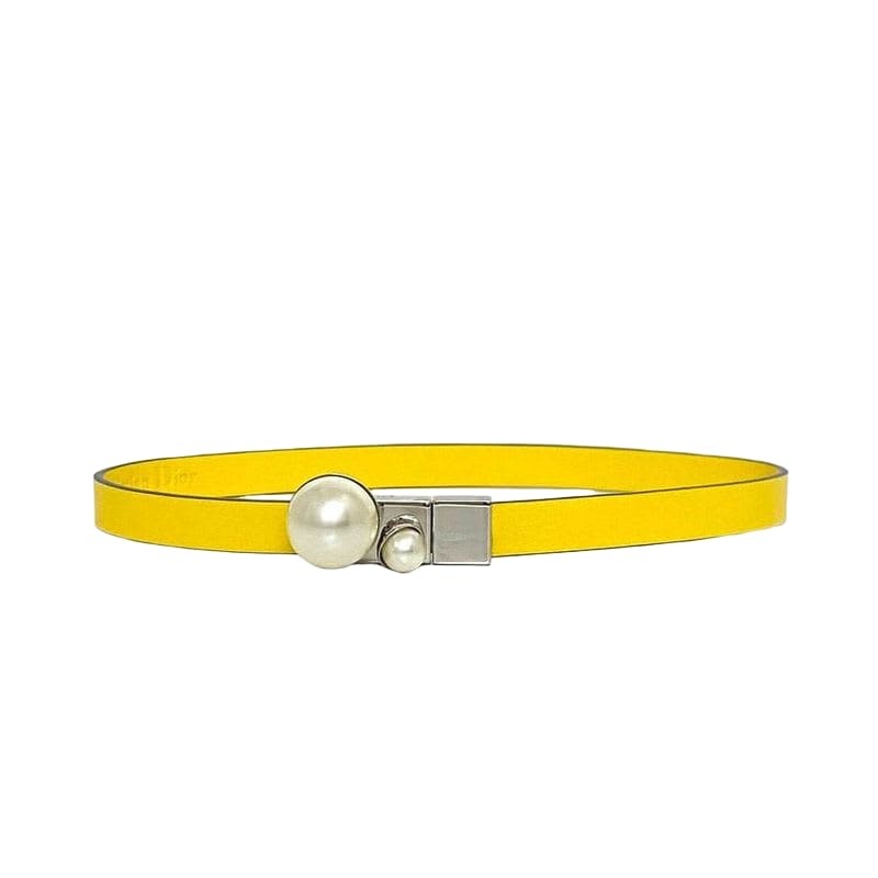 Christian Dior Choker Yellow