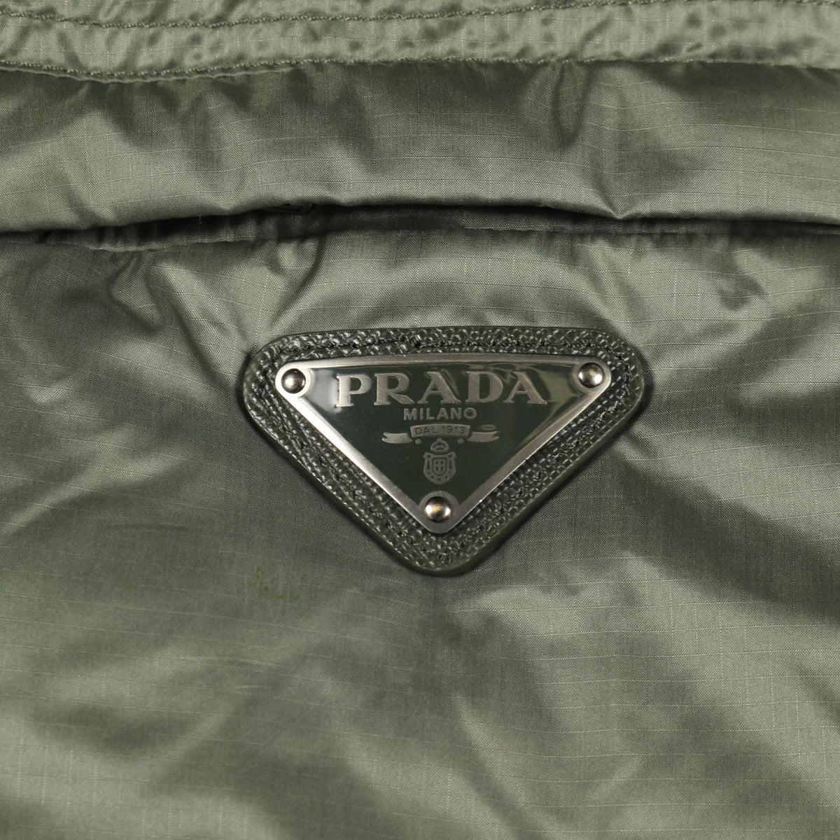 Prada Down Jacket Khaki Orange — view 8