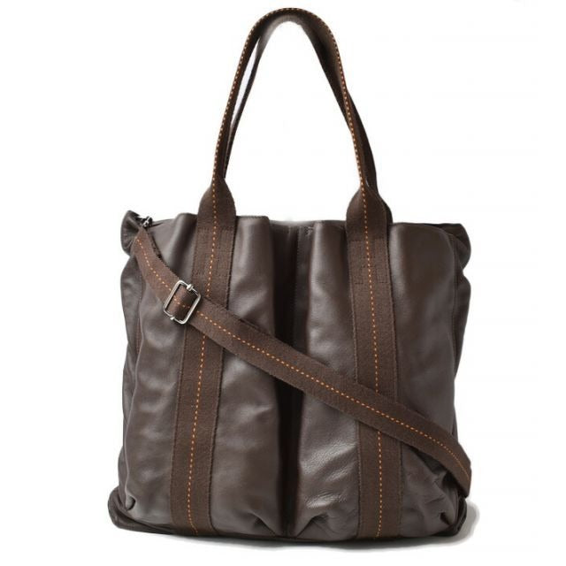 Hermes Bag Caravan Vertical MM 2-way Tote Leather Shoulder