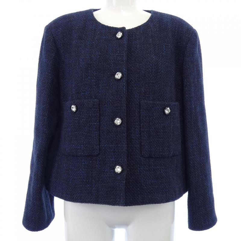 Chanel 21 B Collarless Jacket