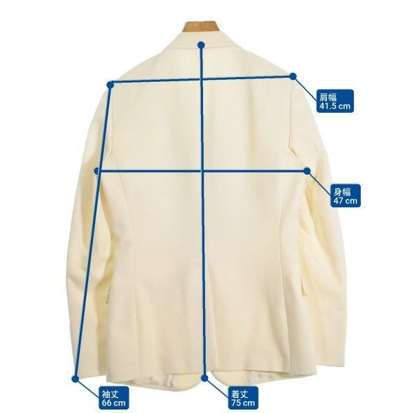 Gucci Tailored Jacket Wool Ivory — view 7