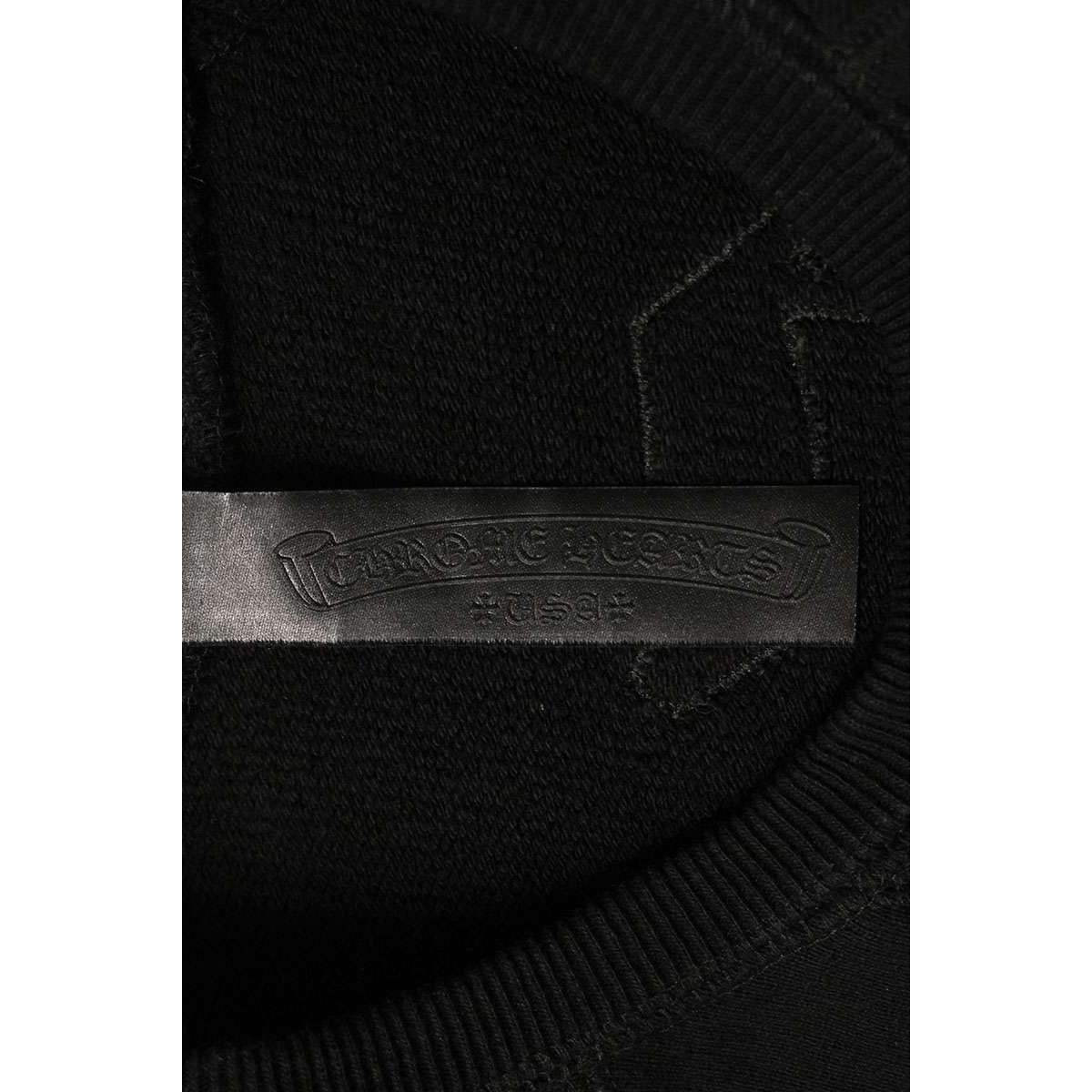 Chrome Hearts Crew Back CH Logo Embroidery Sweatshirt — view 3