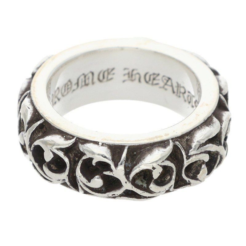 Chrome Hearts Etrnity Vine Band Eternity Silver Ring