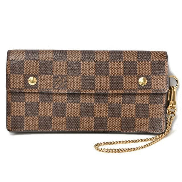Louis Vuitton Chain Wallet Long Portefeuille Accordion