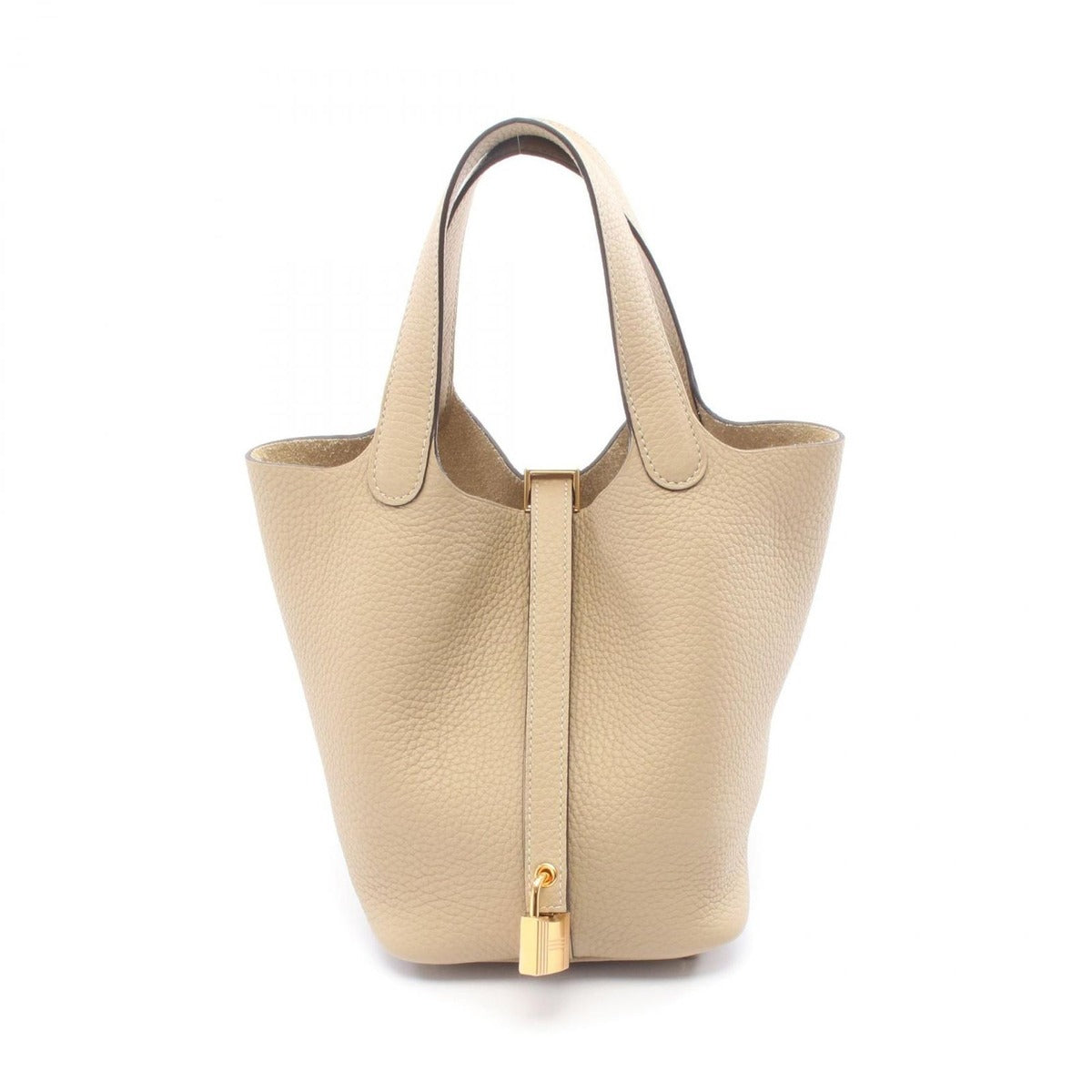 Hermes Handbag Picotin Lock PM Trench Leather