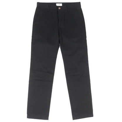 Celine Cotton 100% Logo Button Long Pants Black 29