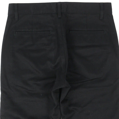 Celine Cotton 100% Logo Button Long Pants Black 29 — view 4