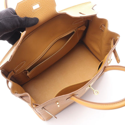 Hermes Handbag Birkin 30 Natural Sable Leather — view 3