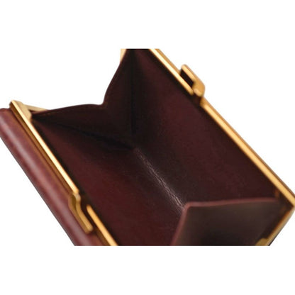 Cartier Folded Wallet Trifold Vintage Must de Cartier Bordeaux — view 9