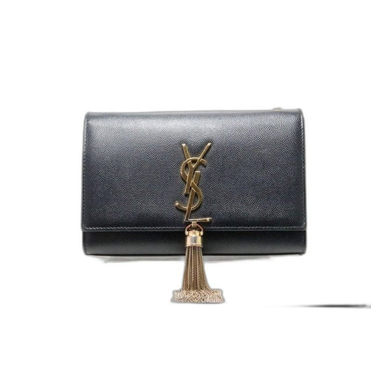 Saint Laurent Kate Small Tassel Leather Chain Shoulder Bag