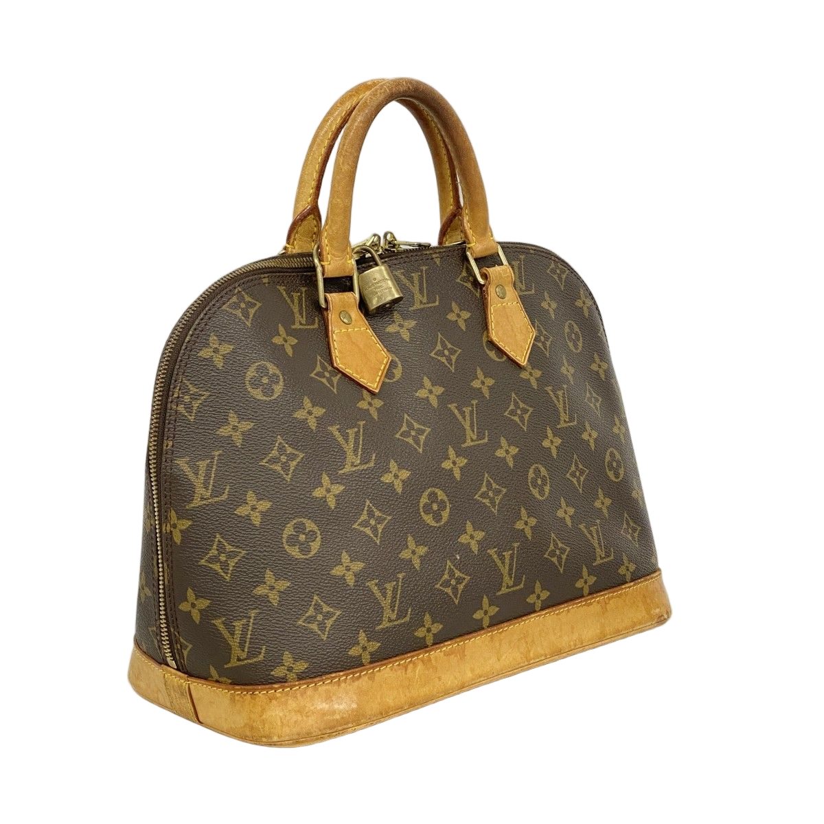Louis Vuitton Handbag Monogram Alma Brown — view 2