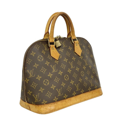 Louis Vuitton Handbag Monogram Alma Brown — view 2