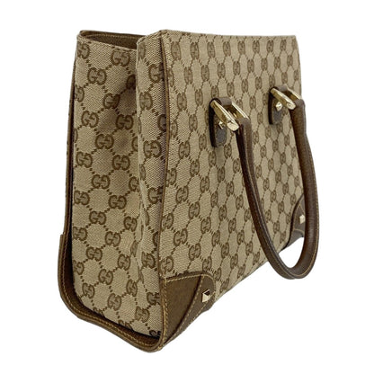 Gucci Handbag GG Canvas Beige Champagne Gold — view 2