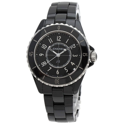 Chanel Ceramic Watch Black
