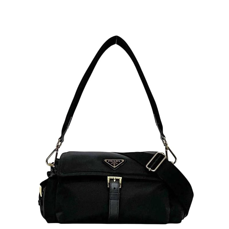 Prada Shoulder Bag Explorer Medium Black Nero