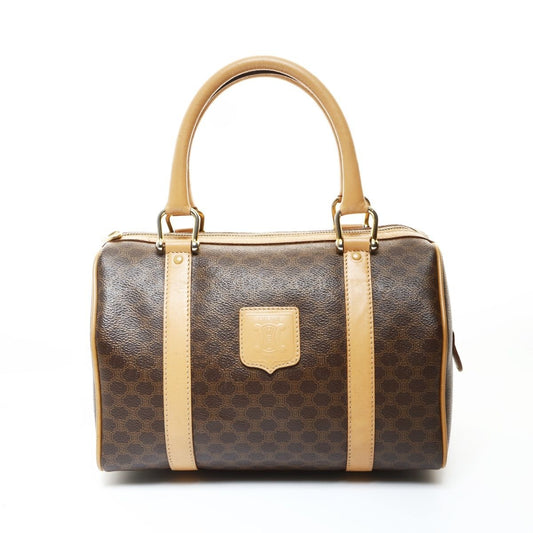 Celine Handbag Macadam Leather Brown