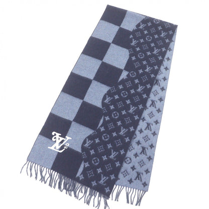 Louis Vuitton Nigo Echarpe Damier Giant Cashmere 100% Patch — view 4