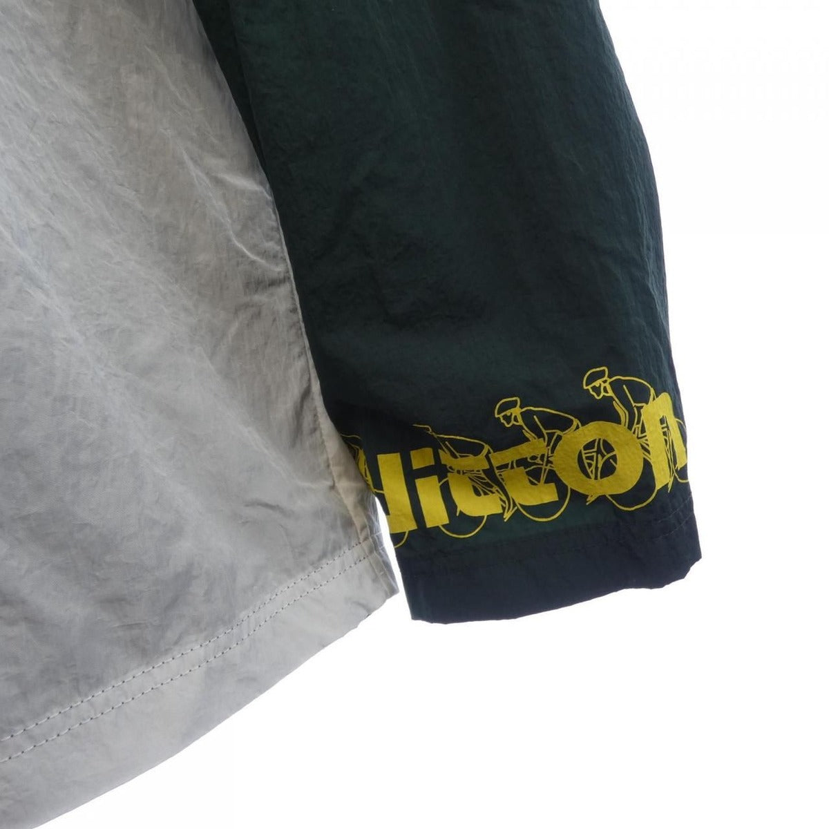 Louis Vuitton Patchwork Quebes Volume Jersey Jacket White Green Yellow — view 5