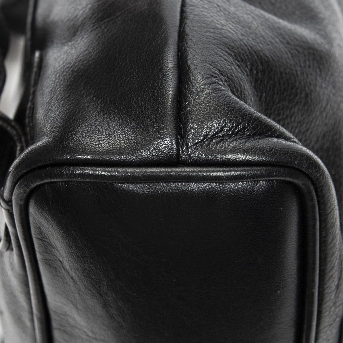 Gucci Mini Bamboo Backpack Black Greinca Lambskin Leather — view 7