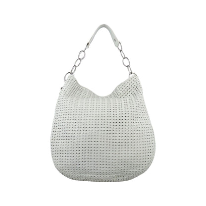Dior Soft Lady Hobo White Lambskin