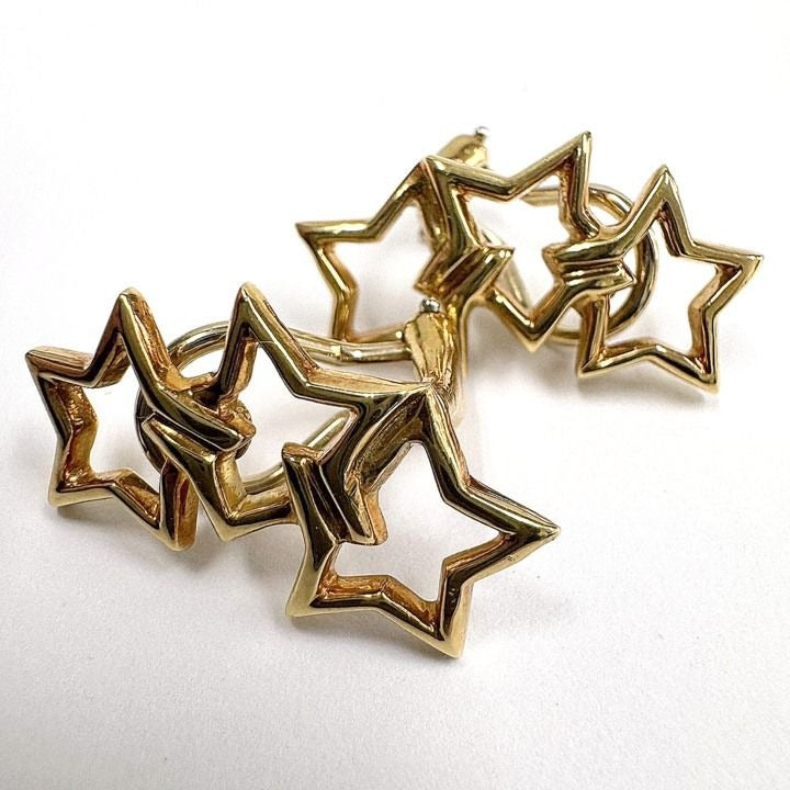 Tiffany & Co. Star Motif Earrings