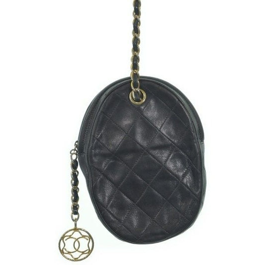 Chanel Shoulder Bag Lambskin Black