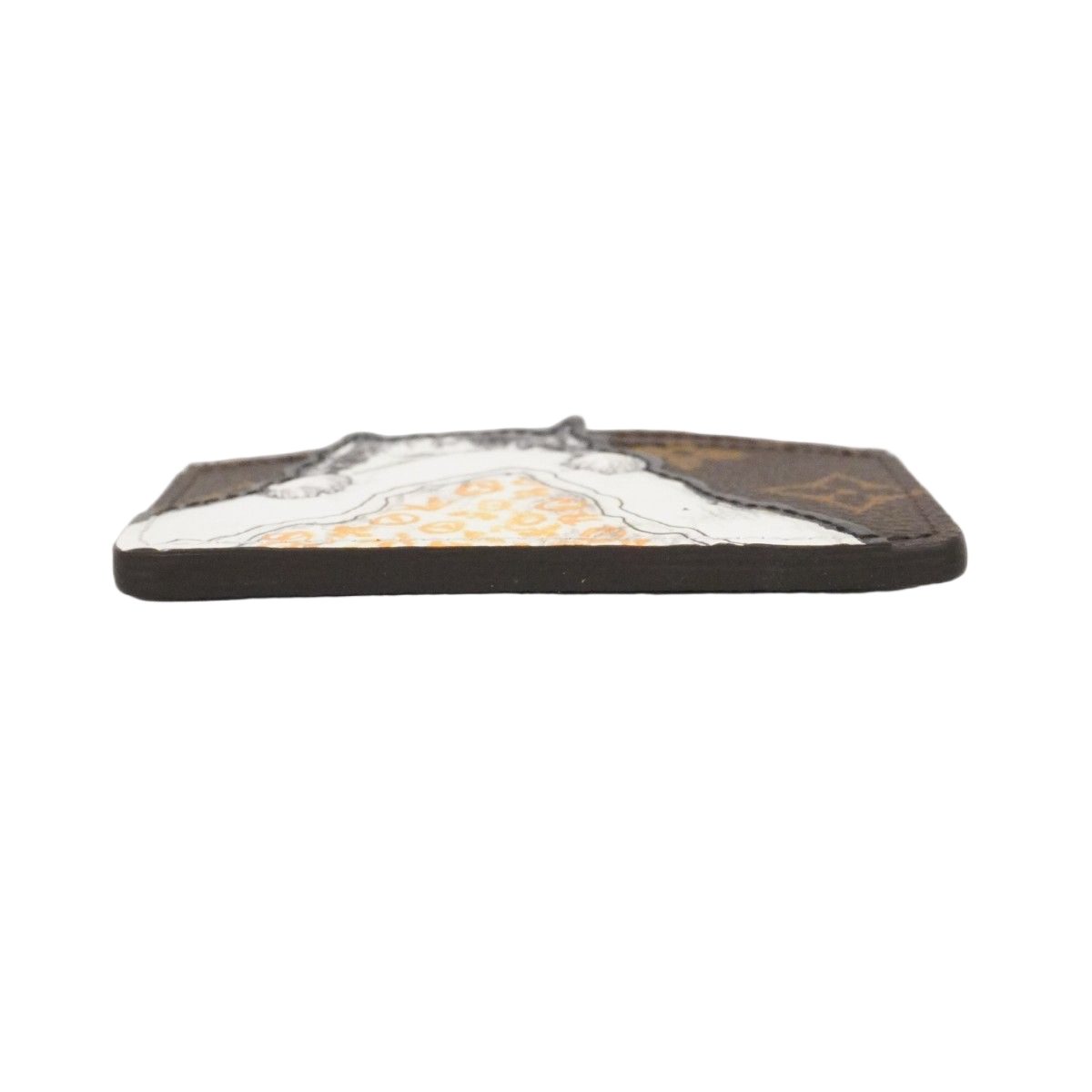 Louis Vuitton Card Case Monogram Holder Catnap Brown — view 2