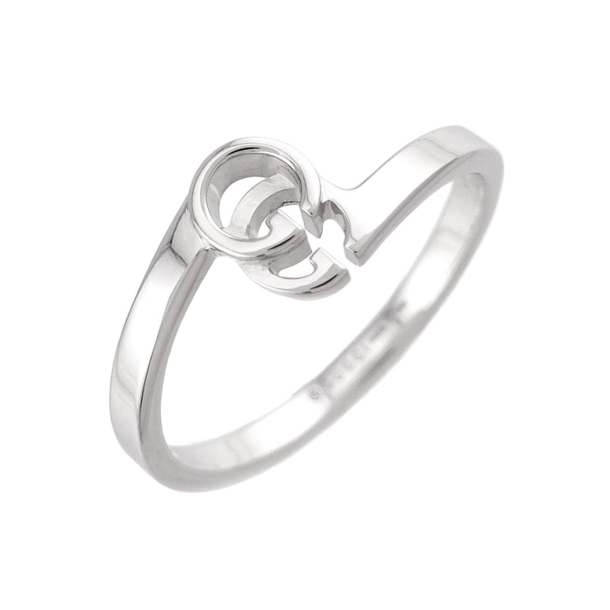 Gucci GG Running Ring 18k WG White Gold