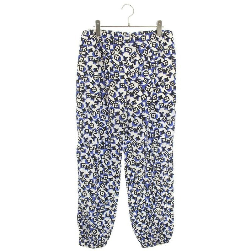Louis Vuitton 19 SS Rw191 W LMU Fgpa17 Monogram Nylon Track Long Pants 42