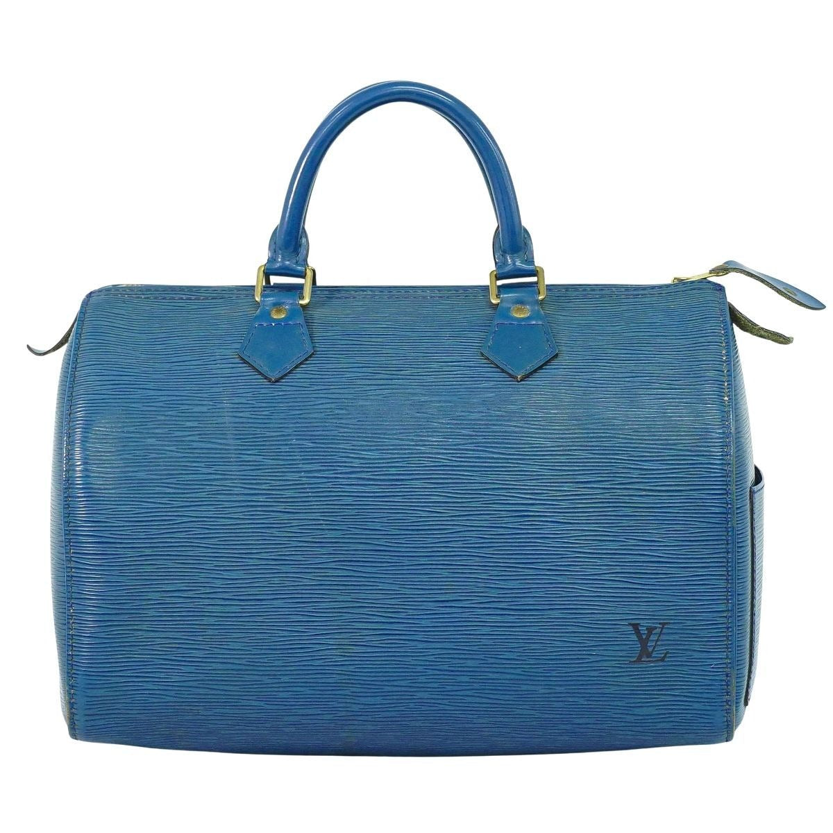 Louis Vuitton LV Speedy 30 Epi Leather Mini Boston Bag