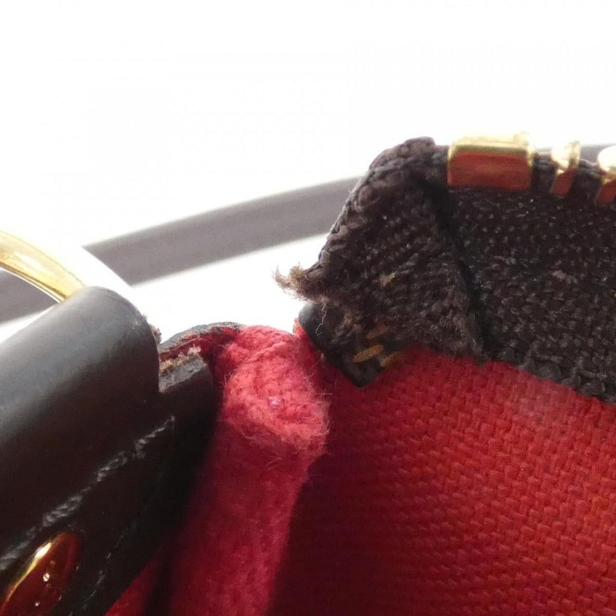 Louis Vuitton Damier Shoulder Bag Ebene — view 10