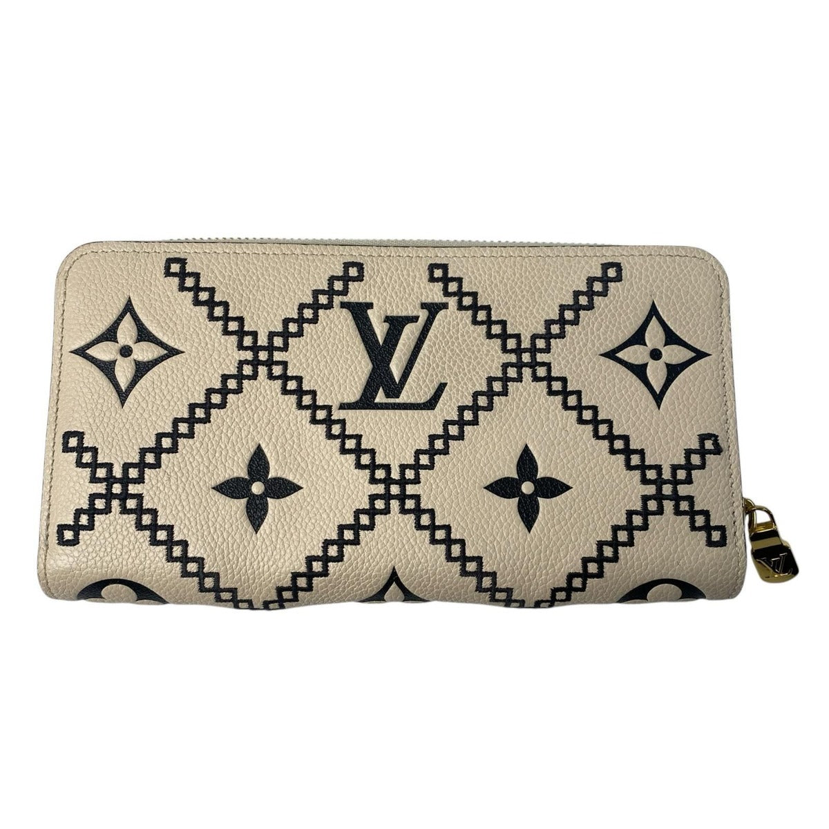 Louis Vuitton Monogram Empreinte Broderie Zippy Wallet