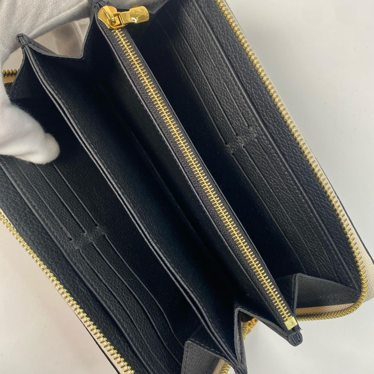 Louis Vuitton Monogram Empreinte Broderie Zippy Wallet — view 6
