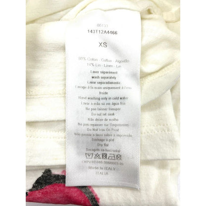 Christian Dior Love Moves Cotton Linen T-Shirt XS Size 143 T12 A4466 — view 6