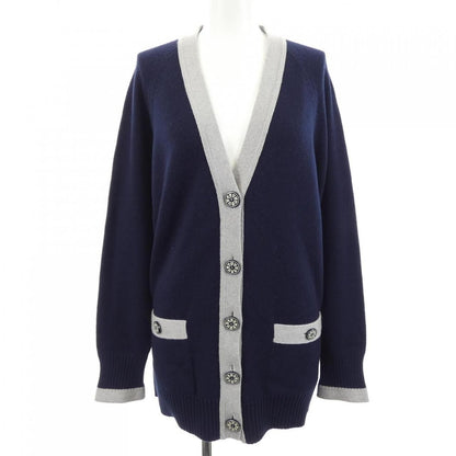 Chanel Size 40 Navy Cardigan