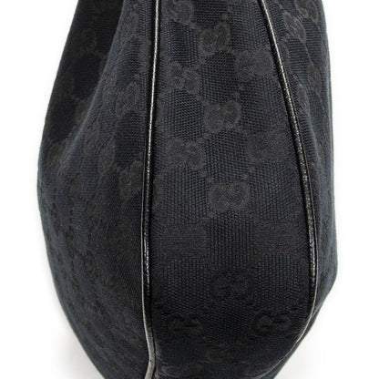 Gucci Small Charmy Hobo Black GG Canvas — view 7