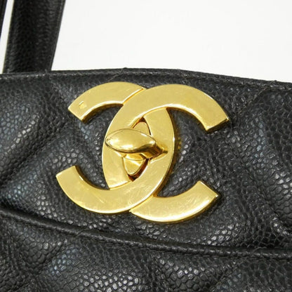 Chanel Vintage Bag Handbag Black — view 4