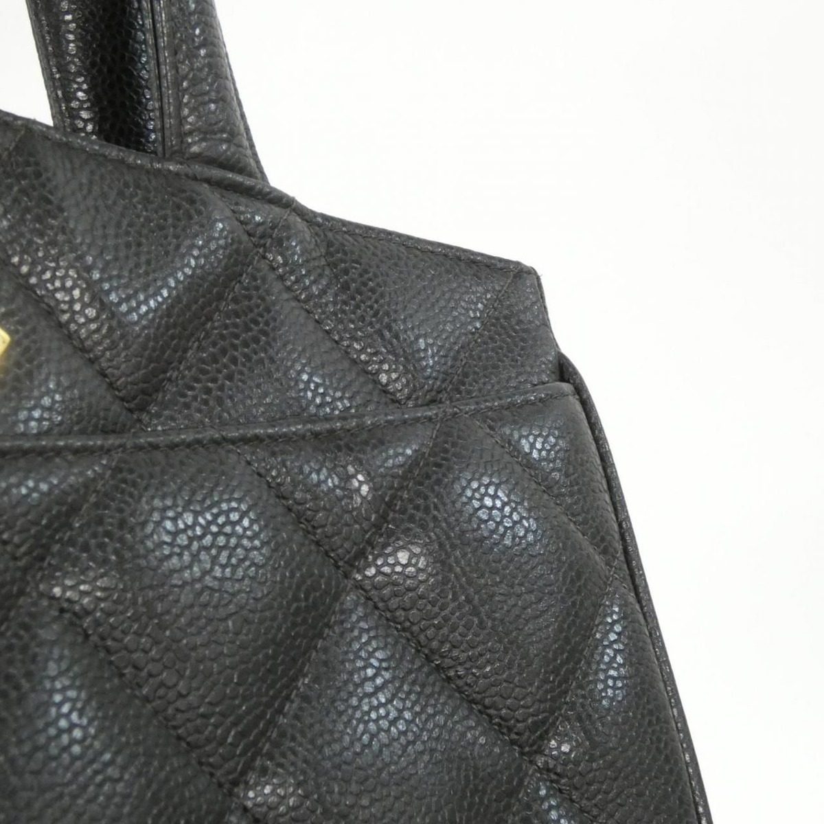 Chanel Vintage Bag Handbag Black — view 5