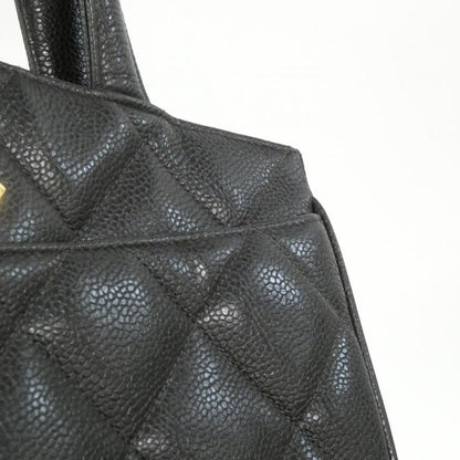 Chanel Vintage Bag Handbag Black — view 5