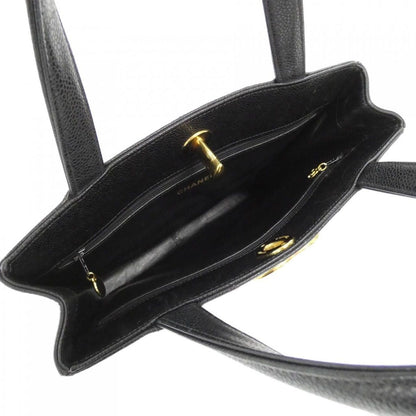 Chanel Vintage Bag Handbag Black — view 8