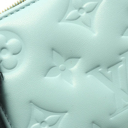 Louis Vuitton Bifold Wallet Portefeuille Light Blue Leather — view 7