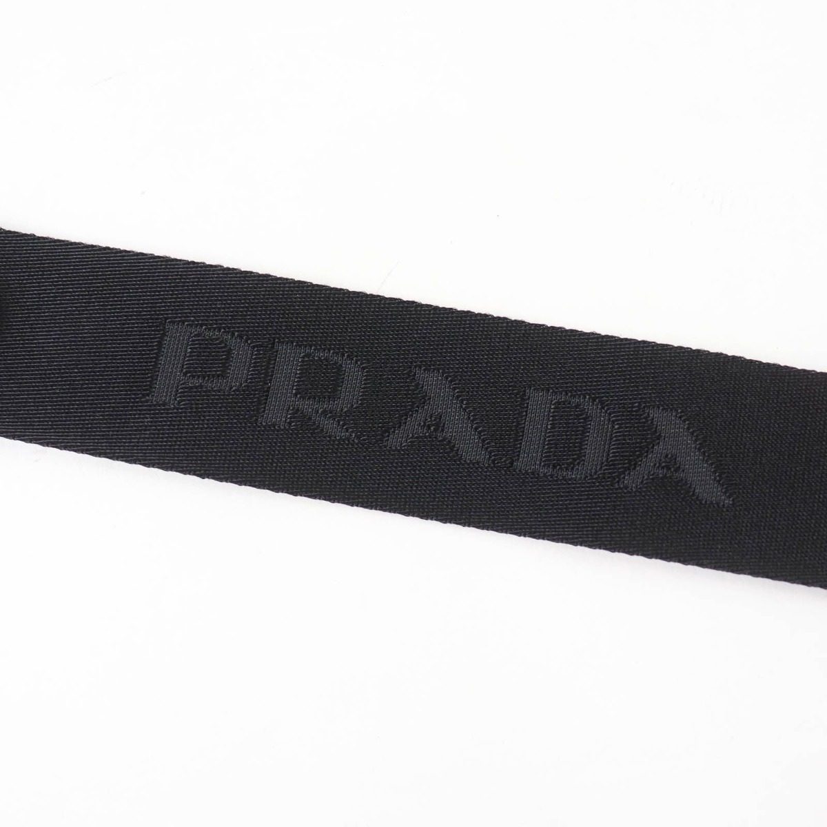 Prada Re Edition 2-Way Shoulder Bag Black with Triangle Logo Pouch — view 9