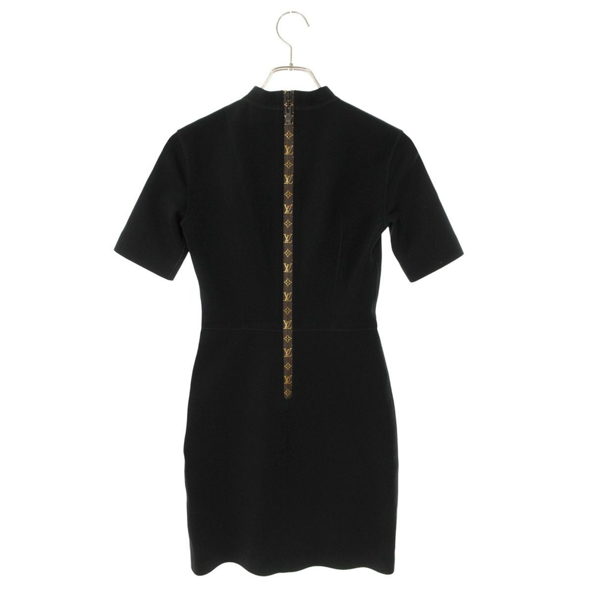 Louis Vuitton Nhy Mock Neck Fit Dress 34 — view 2